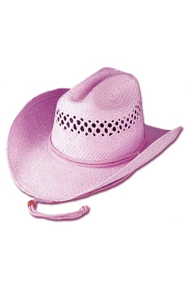 LADIES WESTERN HAT (PINK)